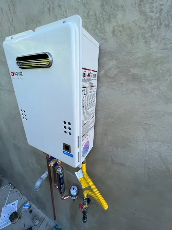 Tankless water heater installation for Stoughton homes